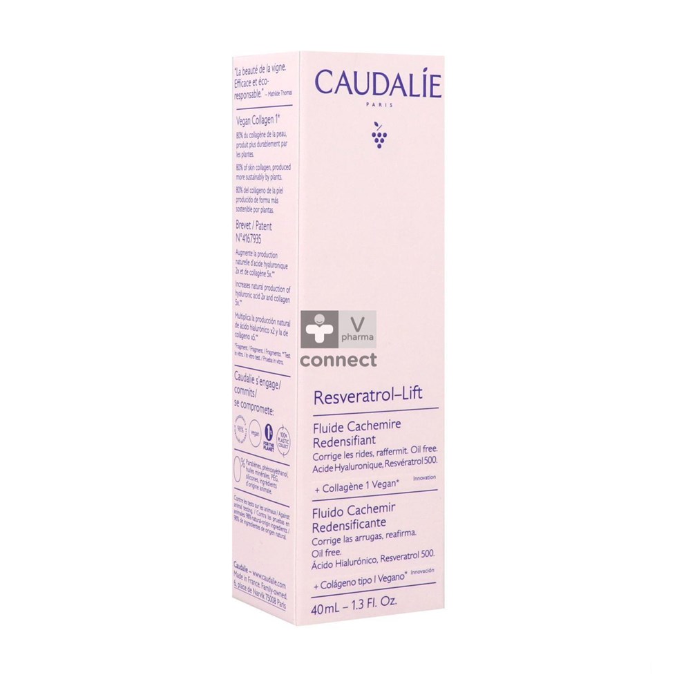 Caudalie Resveratrol Lift Fluide Cachemire Redensifiant 40 ml
