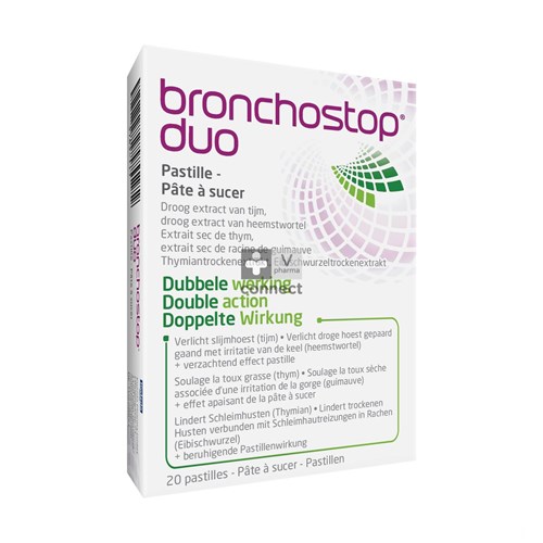 Bronchostop Duo 20 Pastilles