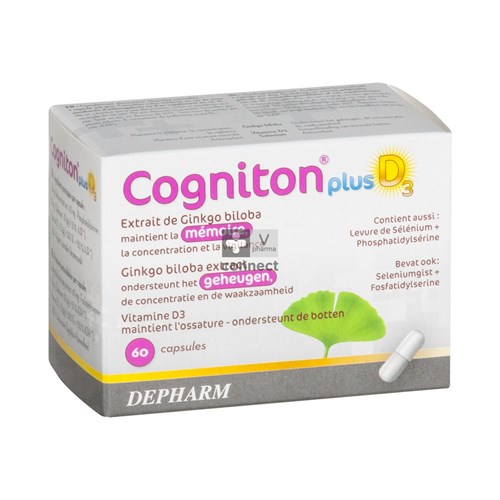 Cogniton Plus D3 Caps 60