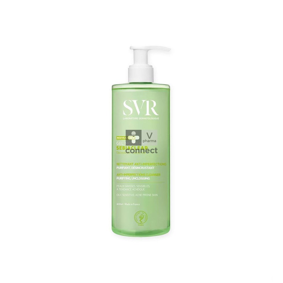 Svr Sebiaclear Gel Moussant Tube 400ml Nf