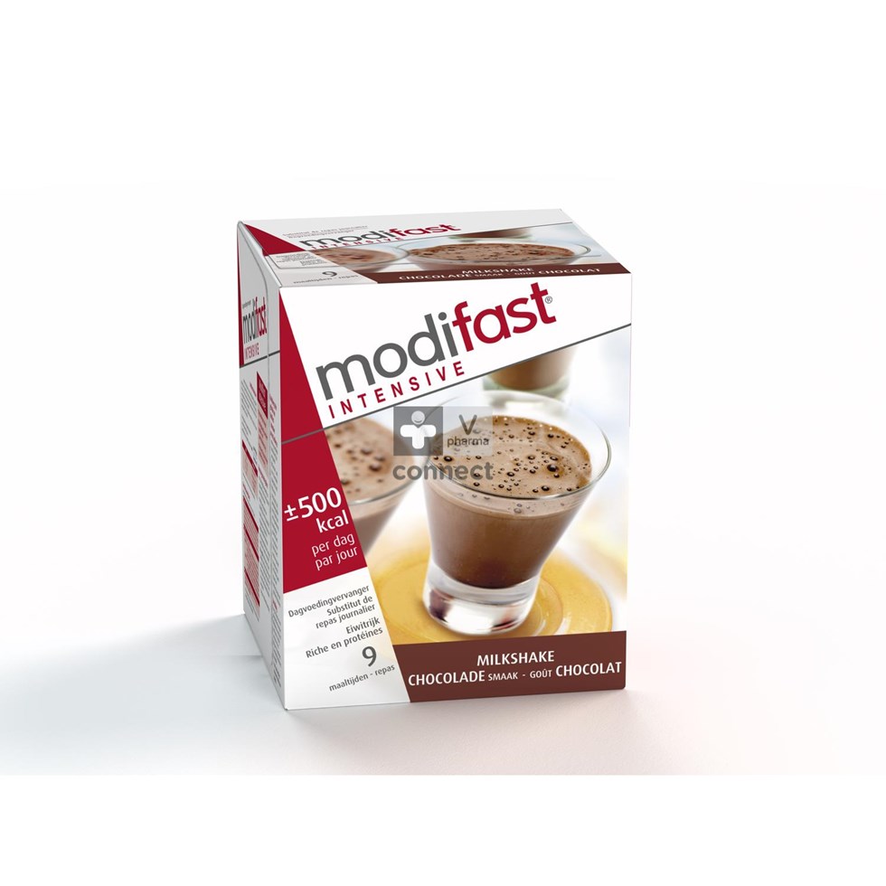 Modifast Shake   9 X 47 gr Choc.