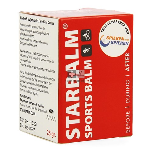 Star Balm/Tijgerbalsem Rood 25 g