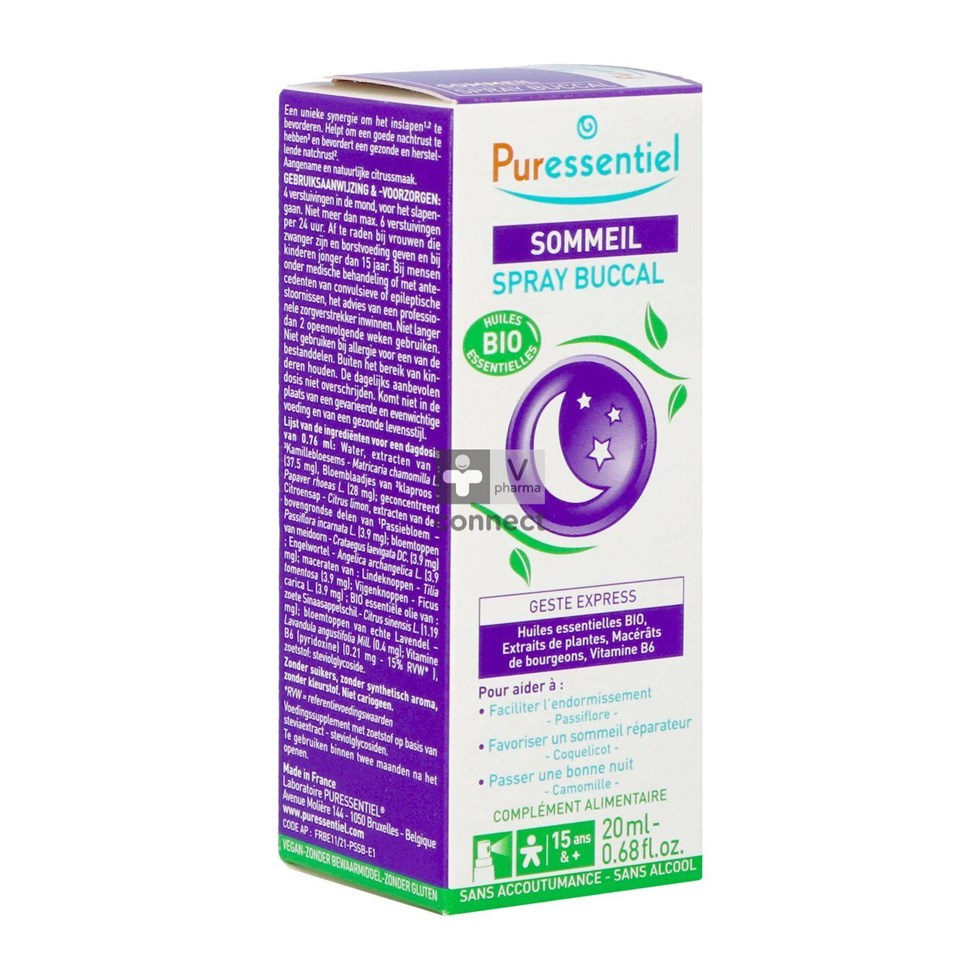 Puressentiel Sommeil Spray Buccal 20Ml