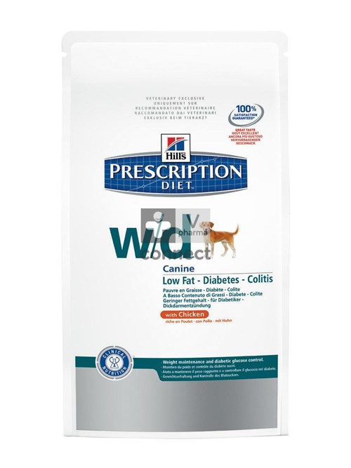 Hills Prescription Diet W/D Hond 12 Kg
