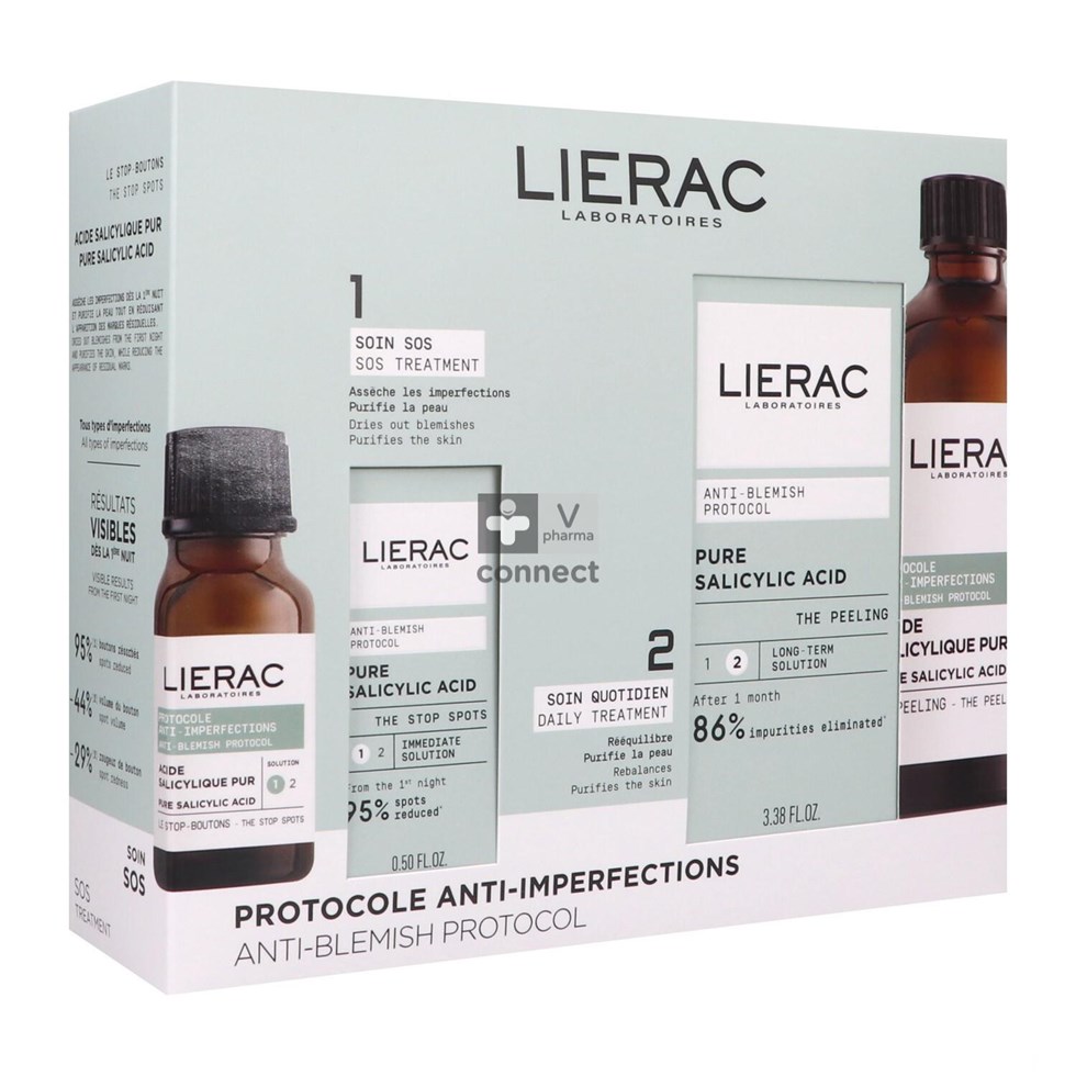 Lierac Protocol Set A/imperfecties 2 Prod.