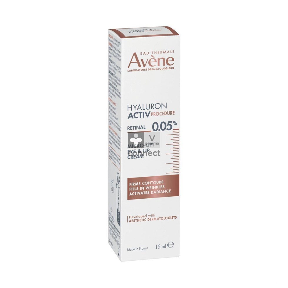 Avene Hyaluron Active Procedure Ogen & Lippen 15ml