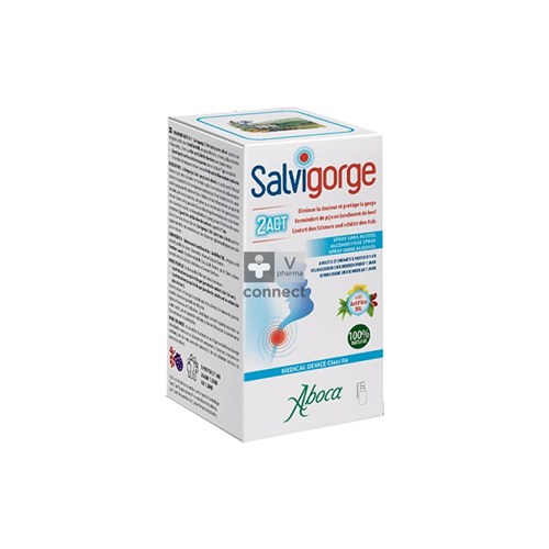 Aboca Salvigorge Spray Sans Alcool 30 ml