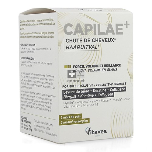 Nutrisante Capilae+ Chute Cheveux 120 Capsules