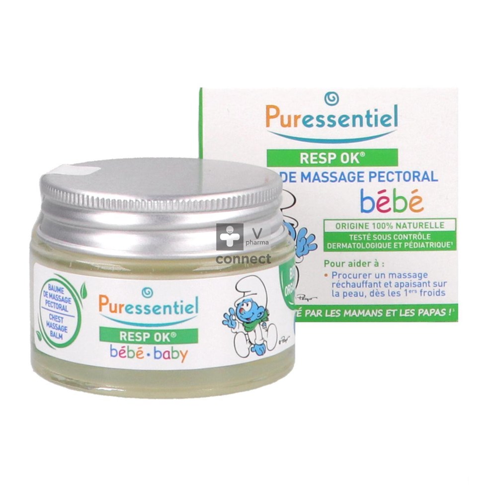Puressentiel Resp Ok Baume de Massage Pectoral Bébé 30 ml