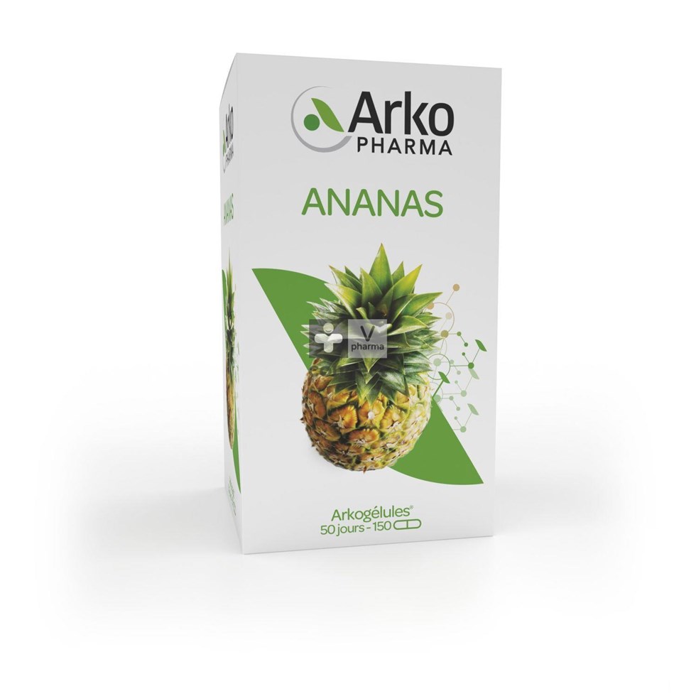 Arkocaps Ananas Plantaardig 150