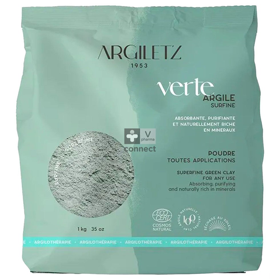 Argiletz Groene Klei Extra Fijn 1kg