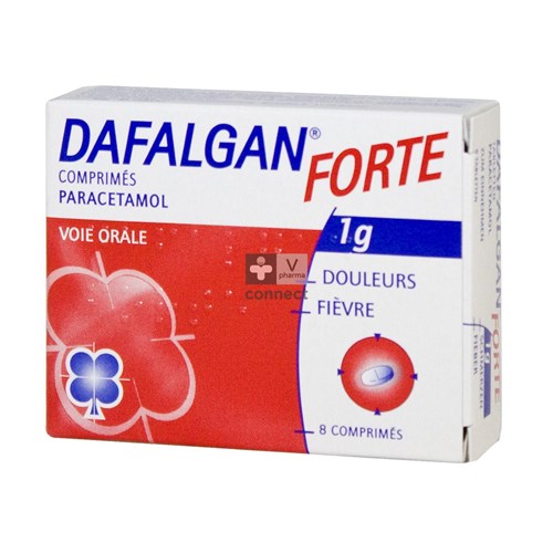 Dafalgan Forte 1 G 8 Comprimes