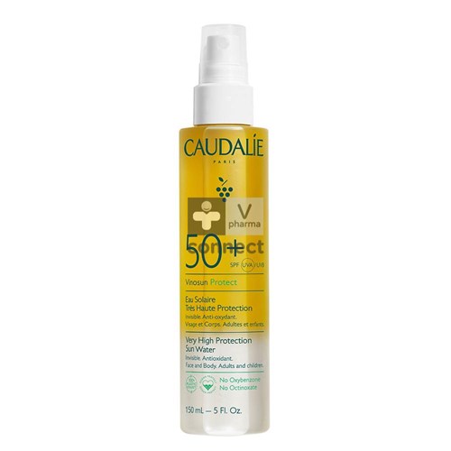 Caudalie Vinosun Zon.wat.hog.besch.ip50+150mlpromo