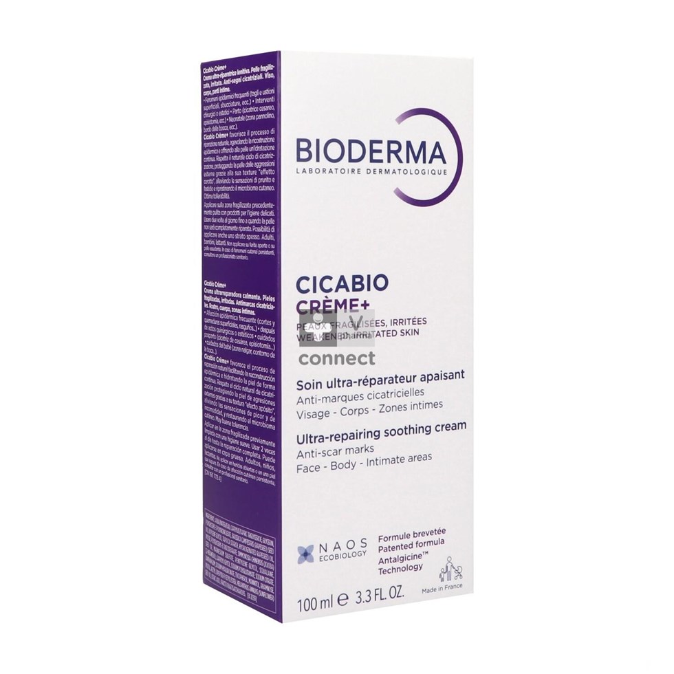 Bioderma Cicabio Creme+ 100ml Nf