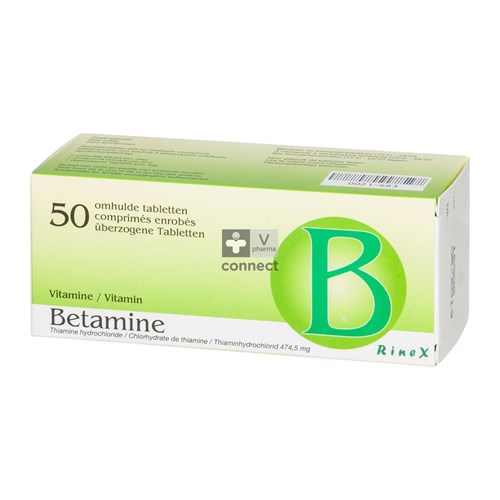 Betamine 500 mg 50 Dragées