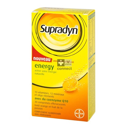 Supradyn Energy 30 Comprimés Effervescents