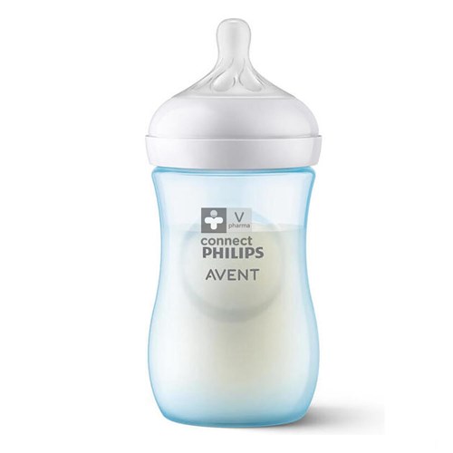 Philips Avent Natural 3.0 Zuigfles Blauw 260ml