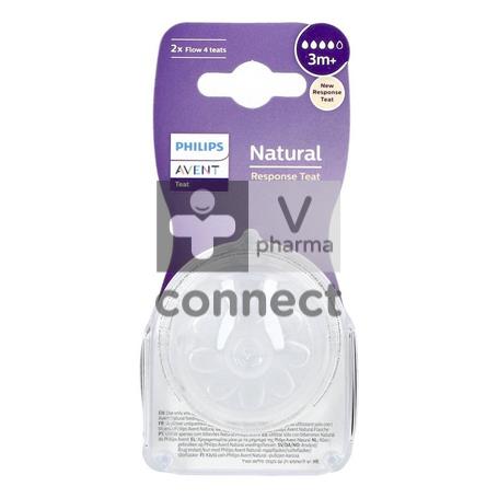 Philips Avent Natural 3.0 Zuigspeen 3m+ T4 1