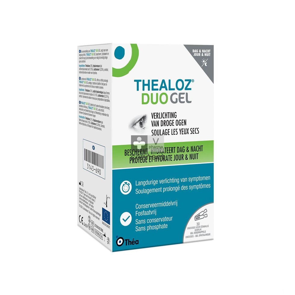 Thealoz Duo Gel 30 unidosissen