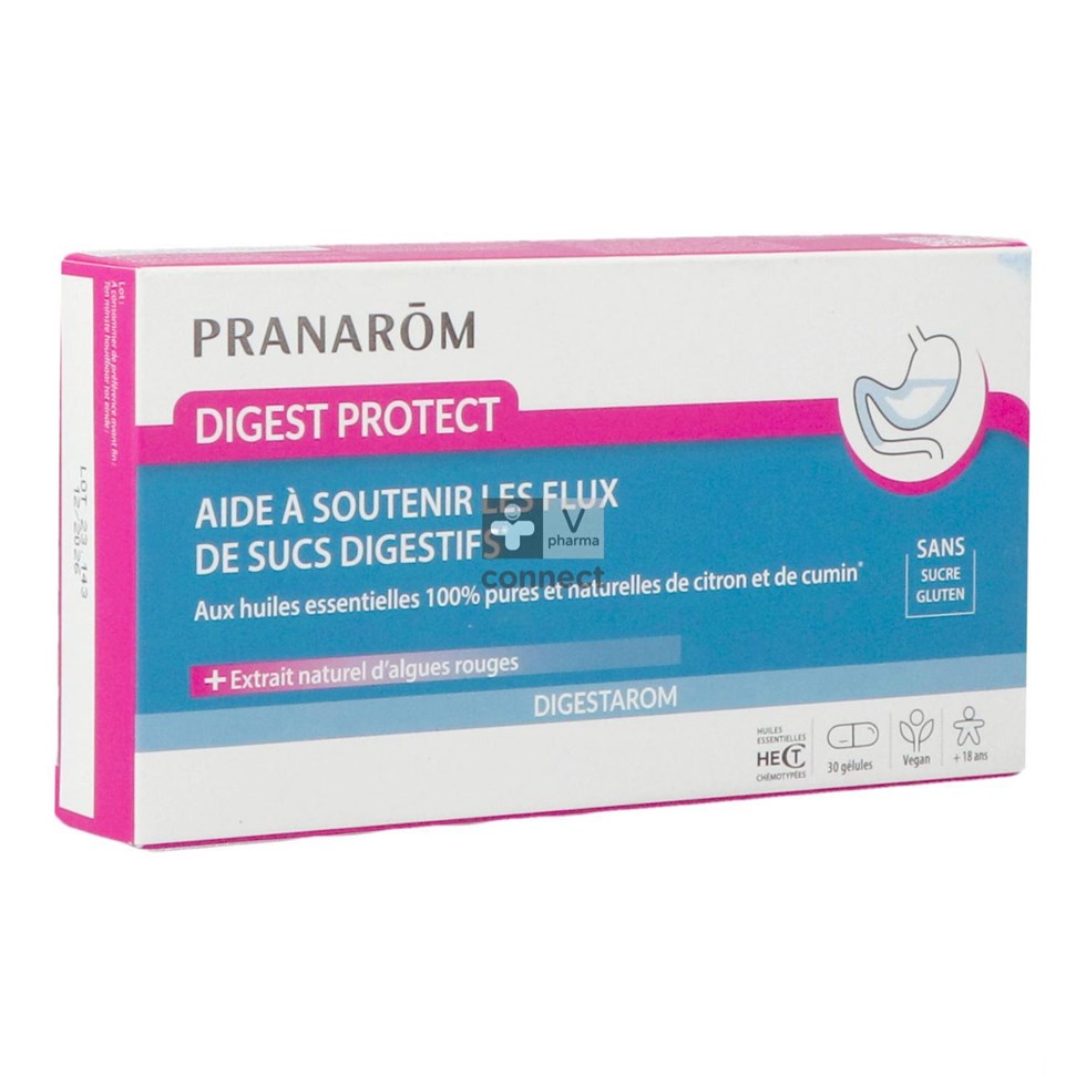 Pranarom Digestarom Digest Protect Caps 30