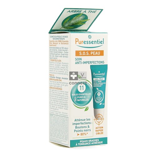 Puressentiel Sos Huidverzorg. A/imperfecties 10ml