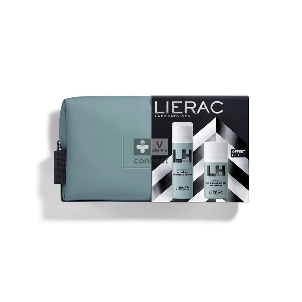 Lierac Toilettas Kerst Homme Aa Fluid 2 Prod. 2025