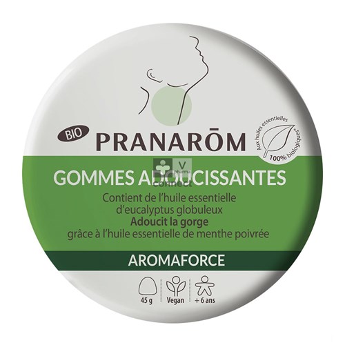 Aromaforce Bio Gommen Keel Eucalyptus 45