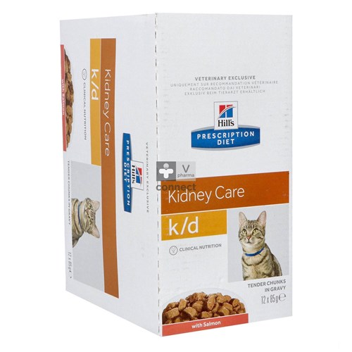 Hills Prescrip.diet Feline Kd Salmon 12x85g 605616