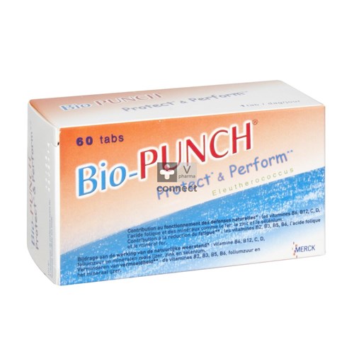 Bio Punch Protect et Perform 60 Comprimés