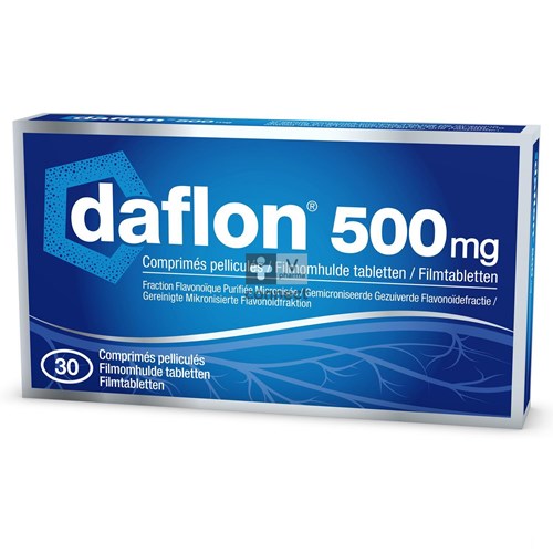 Daflon 500 mg 30 Comprimés