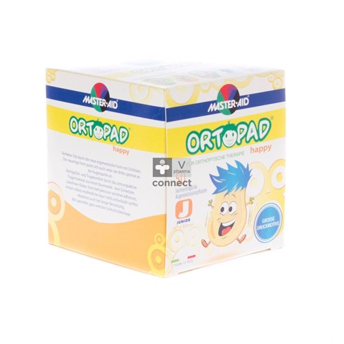 Ortopad Happy Junior Cache Oculaire 50 Pièces 70131
