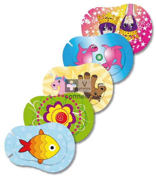 Ortopad Happy Junior Cache Oculaire 50 Pièces 70131