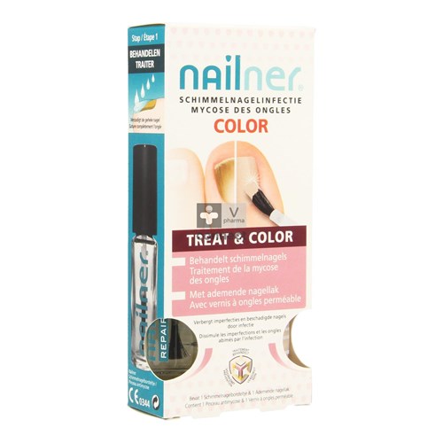 Nailner Brush Treat&color 2x5ml