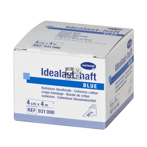 Idealast Haft Color Bleu 4 cm x 4 m 1 Pièce