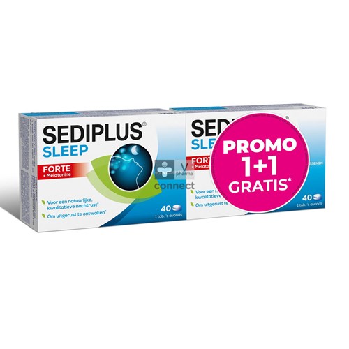Sediplus Sleep Forte 40 Comprimés 1+1 Promo