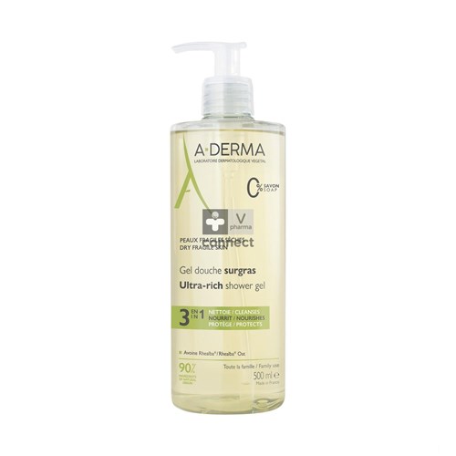 Aderma Gel Douche Surgras 500 ml