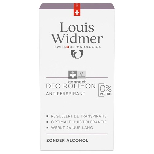 Widmer Body Deo Roll-on Anti-Transpirant Sans parfum 50Ml