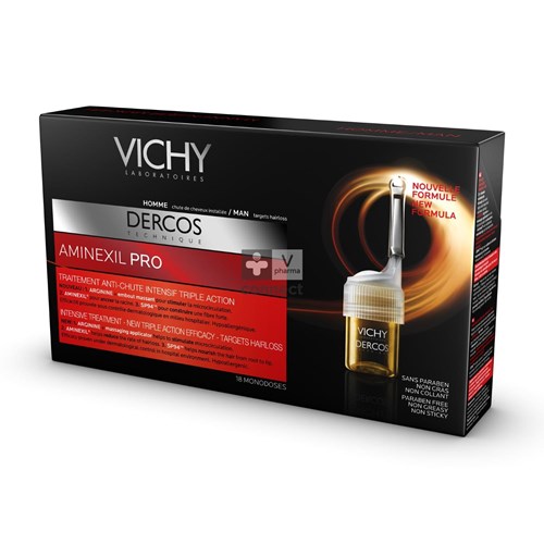 Vichy Dercos Aminexil Pro Homme Anti Chute 18 ampoules