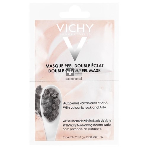 Vichy Pureté Thermale Masque Peel Double Eclat 2 x 6 ml
