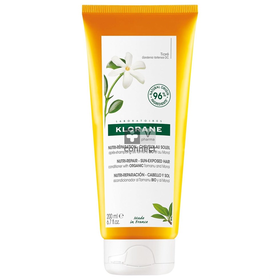 Klorane Capil. Condit. Tamanu&monoi Bio 200ml