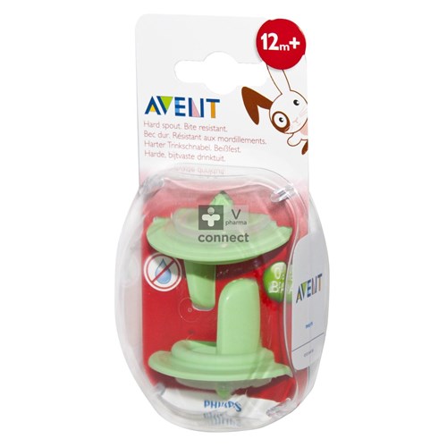 Avent Bec Dur Antifuites +12mois  2 Pièces