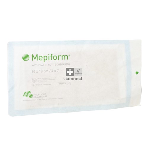 Mepiform Pansement Adhésif Stérile 10x18cm 1 Pièce