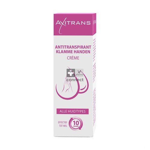 Axitrans Klamme Handen Creme Tube 50ml