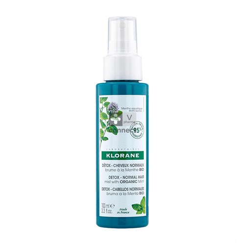 Klorane Capil. Spray Munt Aquatic 100ml