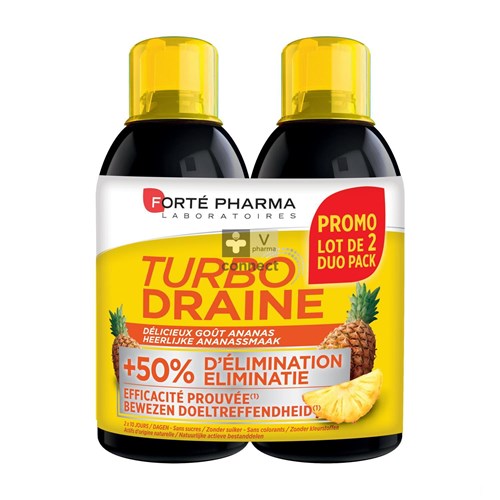 Turbodraine Ananas 2x500ml