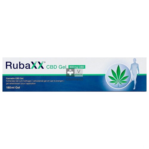 Rubaxx Cannabis Cbd Gel  180Ml