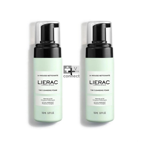 Lierac Mousse Démaquillante 2X150 ml