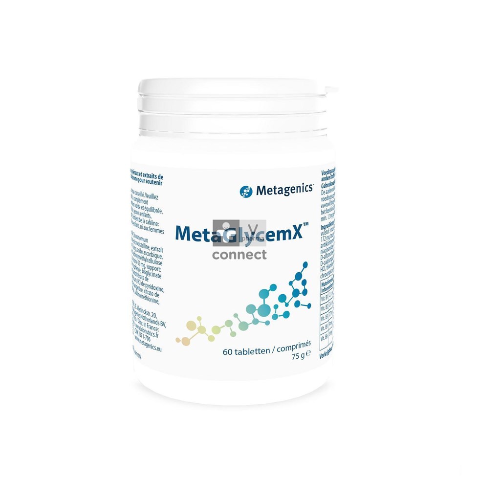 Metagenics Metaglycemx  60 Comprimés