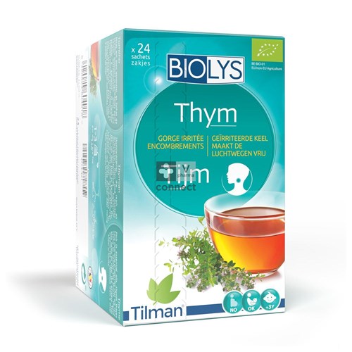 Biolys Infusion Thym 24 Sachets