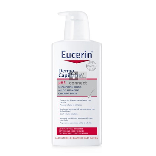 Eucerin Dermo Capillaire Shampooing PH5 Doux 400 ml Prix Promo